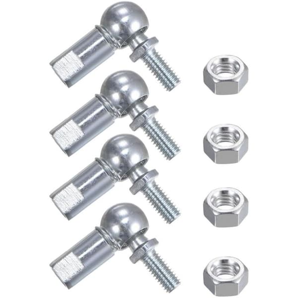 4 stk CS10 M6 rustfrit stål, gevind M6x1.0, rustfrit stål A3