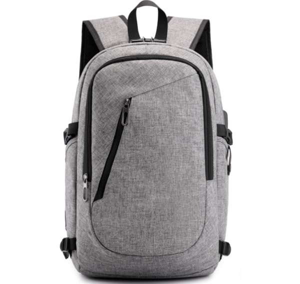 Antitheft backpack, laptop, waterproof men's backpack with USB c