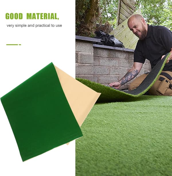 Artificial Grass Mat for Sand Table Model, Cuttable Artificial Grass Decoration 41x100cm with PVC Box