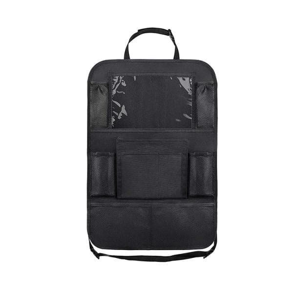 Compatible with iPad. 2-PACK Universal iPad Holder Compatible with Car Backseat, Many Compartments Black