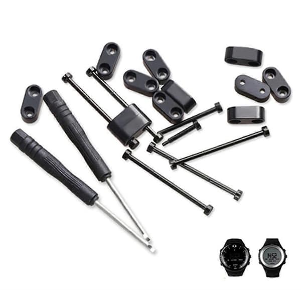 Til Suunto Core 24 mm urremadapterkit rustfri stålstifter forbindelsestilbehør