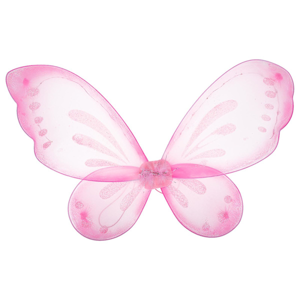 Koristeelliset Perhonen Siivet Valoavat Lasten Siivet Kulumiskestävät Siivet Rekvisiitta Tyttöjen Asuste Pinkki 57x40cm
