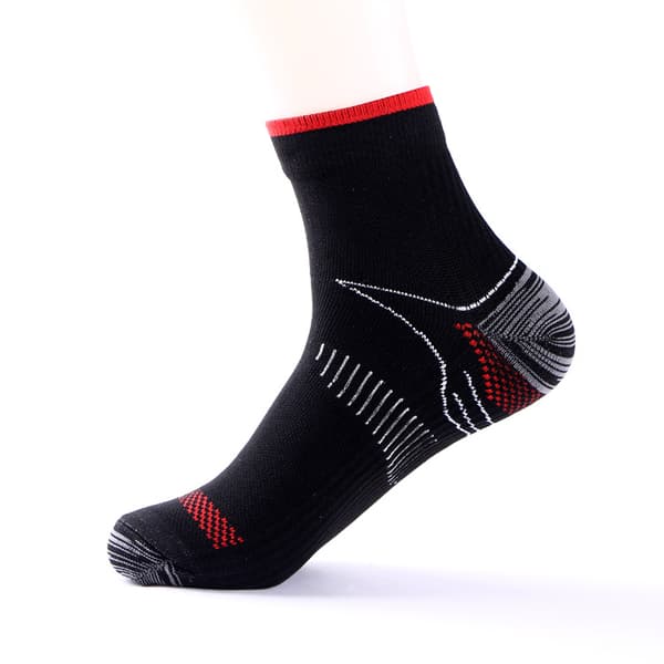 Stretch Compression Sportsstrømper til mænd og kvinder, 8 par lave strømper til mænd og kvinder, åndbare bomuldsstrømper til mænd