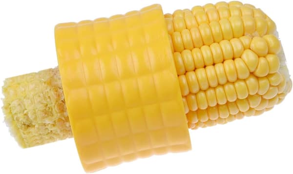 Corn Stripper Tool, Set of 2 - These corn cob tools are the easiest way to remove kernels from fresh corn - Just push the corn through the tool