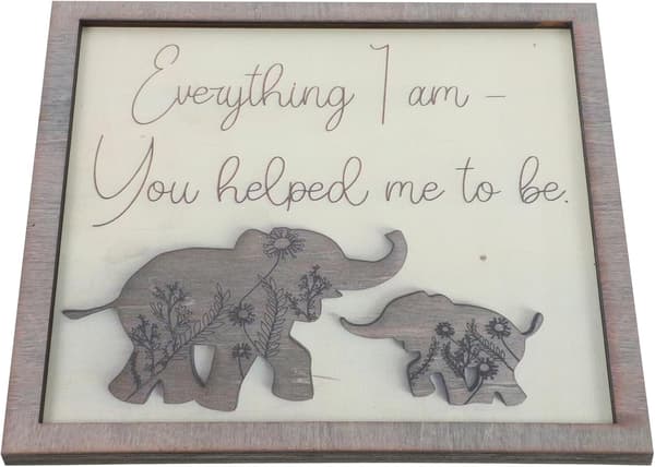 Tre Elefant Skrivebordsfotoholder 2 stk Delikat Design Lett Sjarmerende Borddekorasjon
