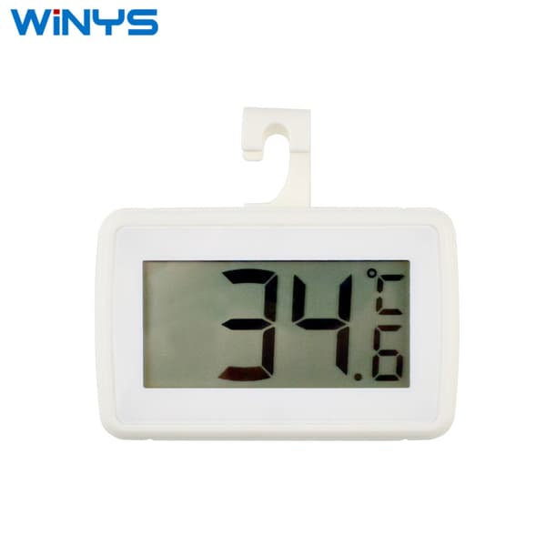 Kyltermometer med magnetkrok, 2 st LCD digitala kyl