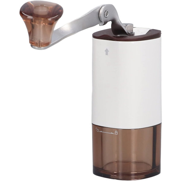 Handdriven Kaffebönkvarn, Bärbar Inställning Enkel Manuell Kvarn för Camping
