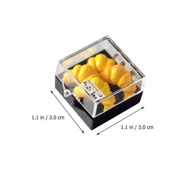 2 kpl Pöytäkoriste Mini käsityö Keittiömaisema Koriste Ananas Croissant Malli Nukkekodin Miniatyyri