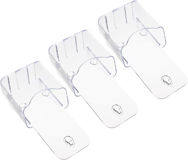 Acrylic Brochure Holder 3pcs Tabletop Brochure Stand Office Storage Rack Document Organizer