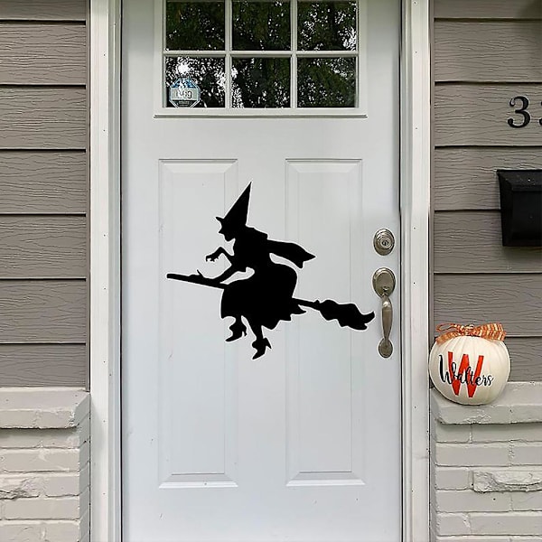 3D mustat PVC-tarrat Halloween-teemalla ikkunaan, Halloween-haamu