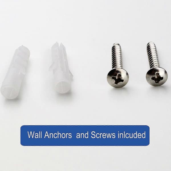 Wall Mounted Shower Bracket for Handheld Shower Head, Height Adjustable Holder - Large Angle