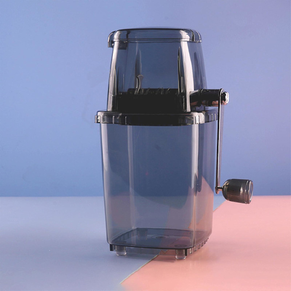 Handvevad Iskross - Iskrossmaskin för Drycker - Snabb Grov, Skivad eller Fin Is för Snökoner eller Slushies