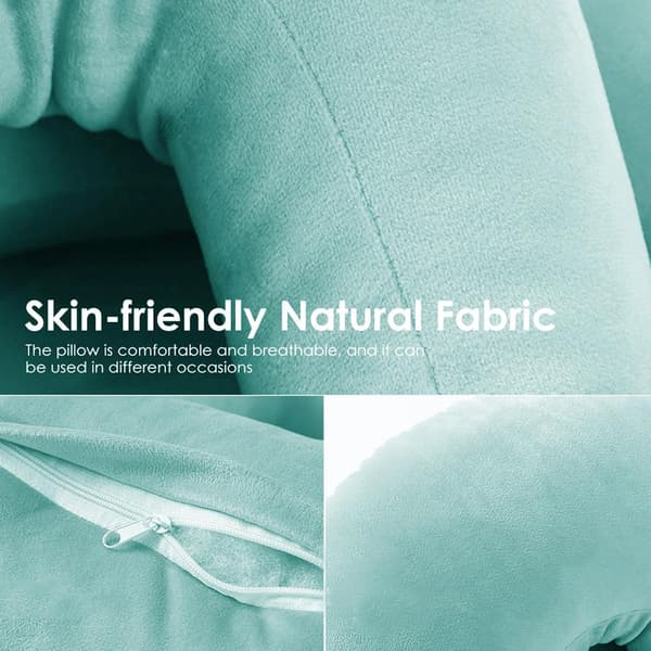 Sleeping Pillow, Soft Foam Donut Pillow, Hollow Desk Pillow, Suitable for Face Down Sleeping, Back Support, 32 cm