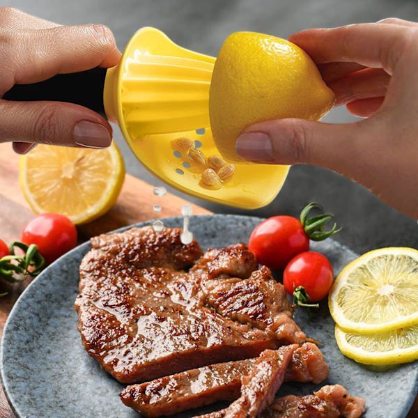 Håndpressere, Citronpresser 4 i 1 Professionel Håndcitronpresser Rustfrit Stål Citron Lime Appelsin Manuel Frugtpresser
