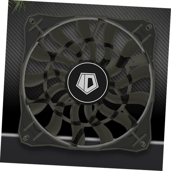 12 cm computerkabinet køleventilator CPU-køler til stationær pc-radiator køleplade lydløst design
