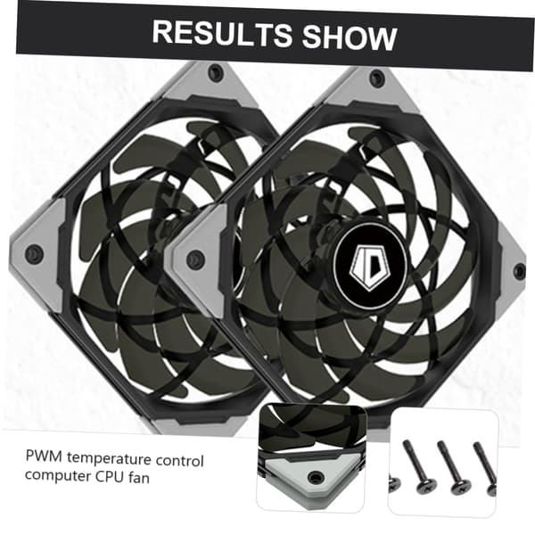 12 cm computerkabinet køleventilator CPU-køler til stationær pc-radiator køleplade lydløst design
