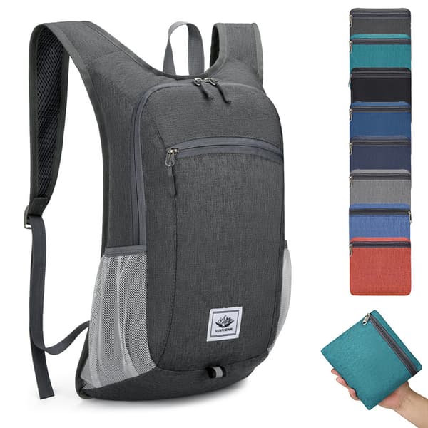 Hiking Backpack, Lightweight Foldable Hiking Backpack, Small Foldable Shoulder Bag for Outdoor Travel