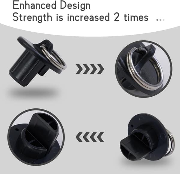 Roller Blind Spare Parts Hardware Bungee Kit and End Cap Shade Brackets for Outdoor Roller Blind Sunshade 4-pack