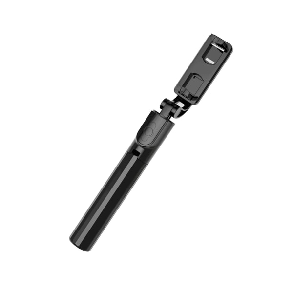 Mobiltelefon Bluetooth Selfie Stick Stativ Uten Lys Svart Black