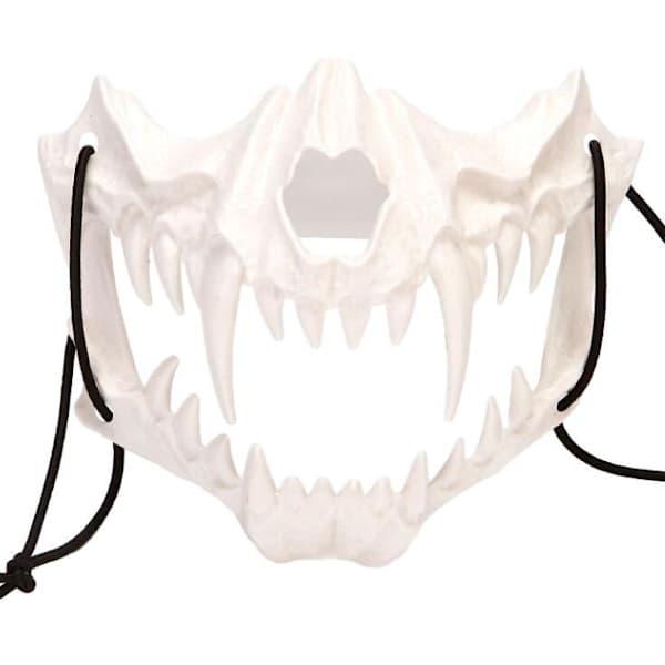 2 stk Halloween Kostymemasker for Par Stil4 Style4