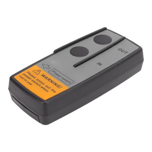 Universal Wireless Winch Remote Control Switch Electric Winch Controller with 434MHZ Receiver for ATV Black