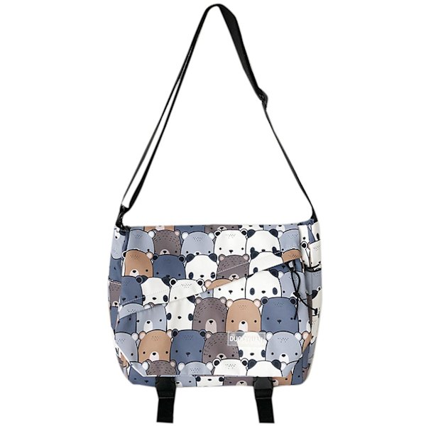 H rlig Messenger Bag Cartoon Crossbody Bag Axelv ska F r Camping Climbing Style 1