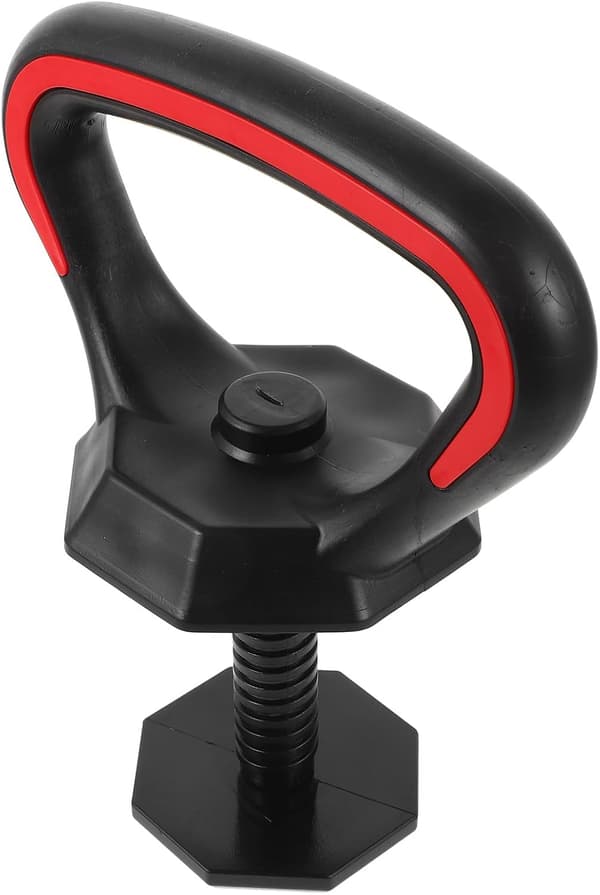 Justerbart Kettlebellhåndtag Del Robust Kettlebellstang og Base Træningsgreb Egnet