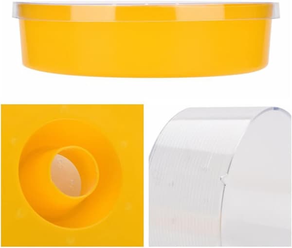 Round Bee Bowl Practical Feeding and Watering for Bees Beekeeping Supplies