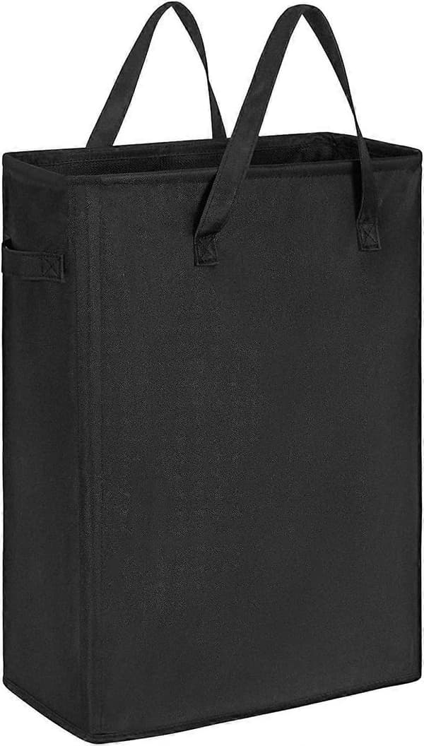 Small Laundry Basket, Small Foldable Laundry Basket, Foldable Laundry Hamper with Handles