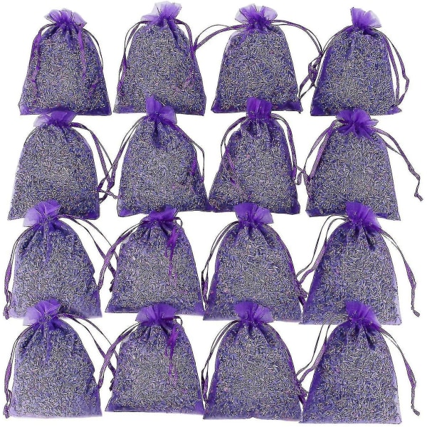 Tuoksuvat laventelilla täytetyt pussit hyönteis- ja koikarkotetta 16 kpl