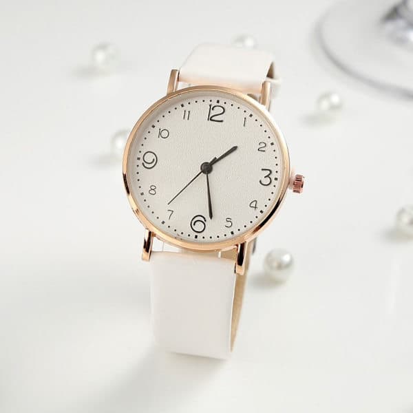 Armbåndsur Klokke HVIT hvit white white