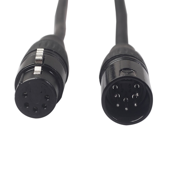 XLR-XLR Premium-laatuinen XLR-äänikaapeli, uros ja naaras 5-napainen 1,8 m