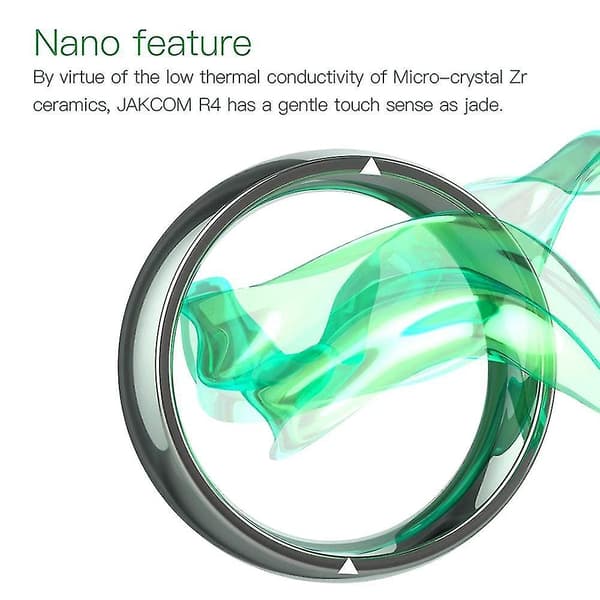 R4 Smart Ring - Ny Teknik NFC ID M1 Ring, Kompatibel med iOS Windows NFC Smart
