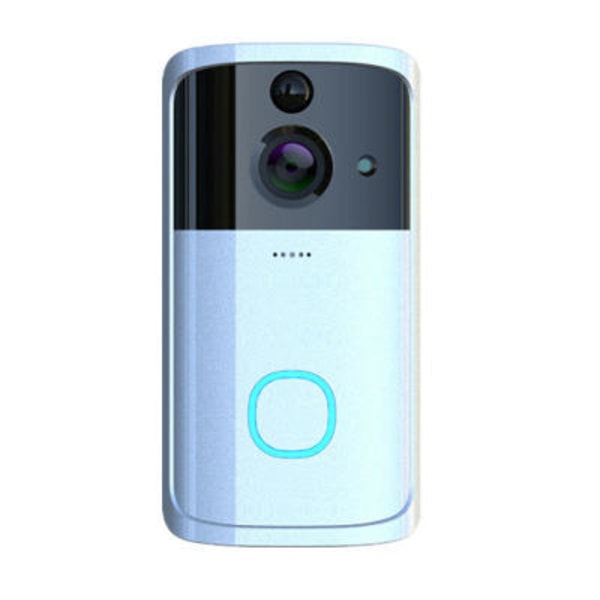 Video Dörrklocka Kamera HD WiFi Dörrklocka Trådlös rörelsedetektor Ljud & Högtalare Night Vision för