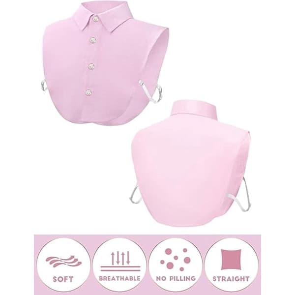4-piece set - Women's Collar - Adjustable Shirt Collar