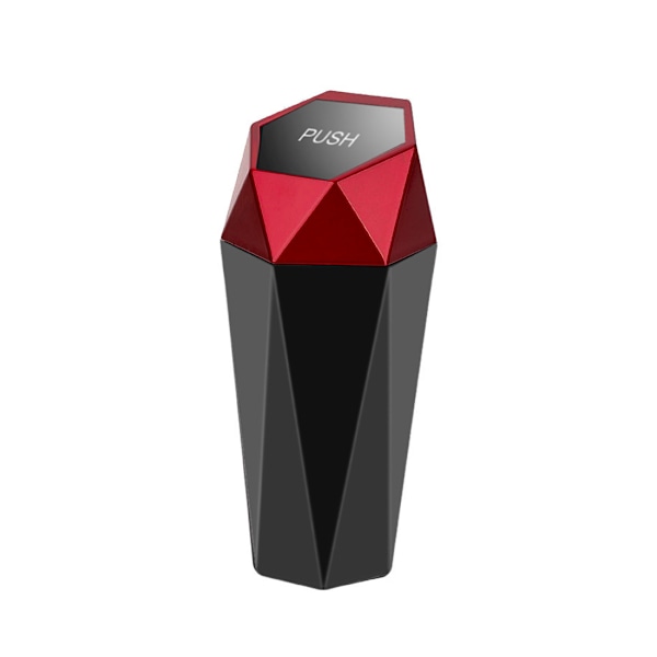 2-pack Bil Soppa med Lock, Ny Bil Soppa Diamant Design, Läckagesäker Bil Soppa, Mini Soppa för Bil