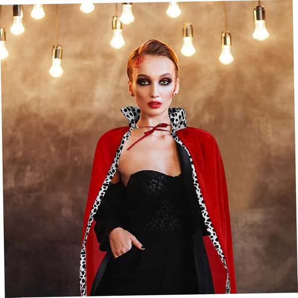 Cosplay Cape Halloween Party Performance Costume Unisex Warm Comfortable Cape