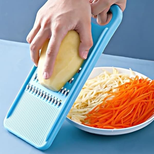 Kitchen Utensils, Creative Kitchen Tools, Multifunctional Kitchen Utensils, Cooking Tools, Fruit and Vegetable Salad Making (Blue)