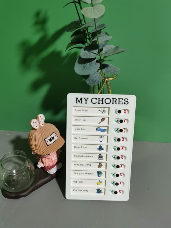 Daily Tasks Memo Portable Checklist Whiteboard Removable Reusable