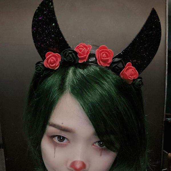 Halloween Makeup Pandebånd Piger Fest Magic Hovedbeklædning Rekvisitter FeriegaverA