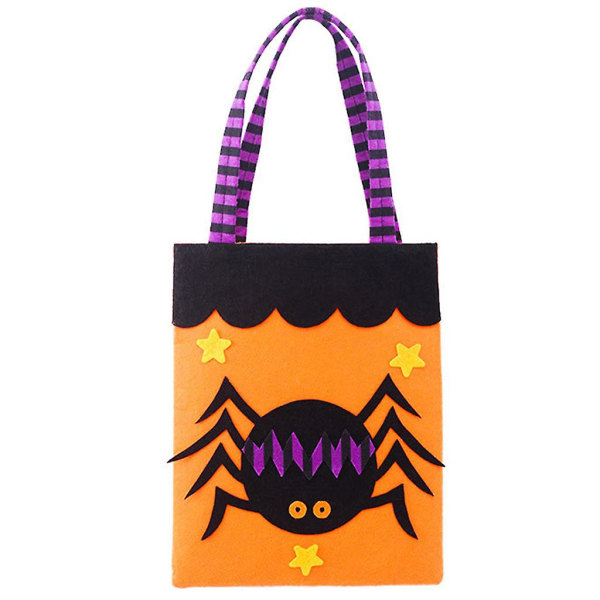 Halloween väska Halloween godis presentpåse väska Spider Bat Pumpa Skull GhostSpider