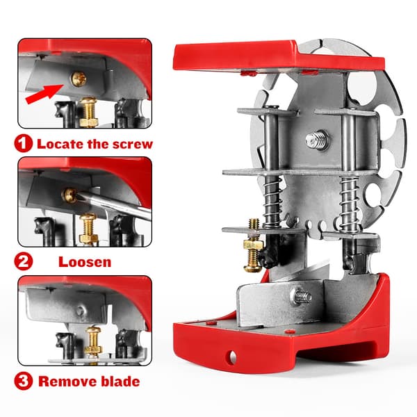 Wire Stripper for Electrical Wires, Adjustable Blade Depth for Precise Cutting, Lightweight Wire Stripper for Home and Professional Use