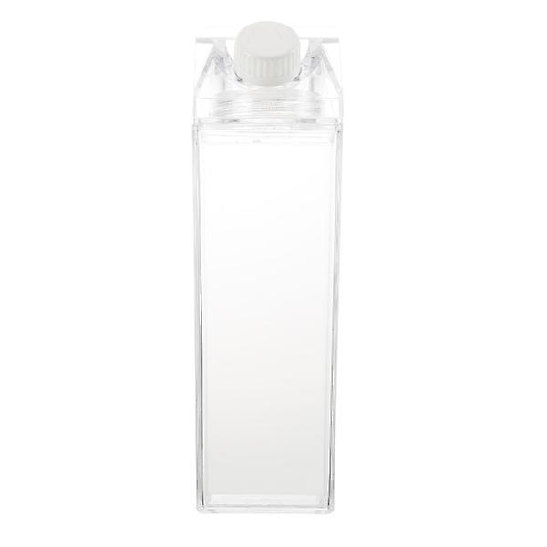 Bärbar Vattenkokare Barnlunchflaska Kartongvattenflaska Vandringsvattenflaskor Transparent Dryck Transparent 500ml 20.7X6.4X6.4CM