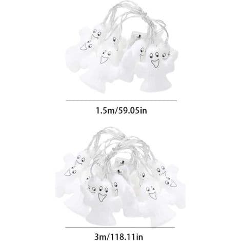 Halloween String Lights - 3 meters - 20 LED Lights for Outdoor Use