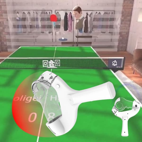 Bordtennisracketadapter for Meta Quest 3-kontroller, VR-spilltilbehør