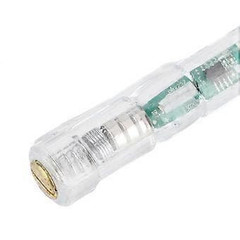 5st Electric Test Pen Multifunctional Strong LED Light Transparent Shell Inductive Voltage Tester Screwdriver
