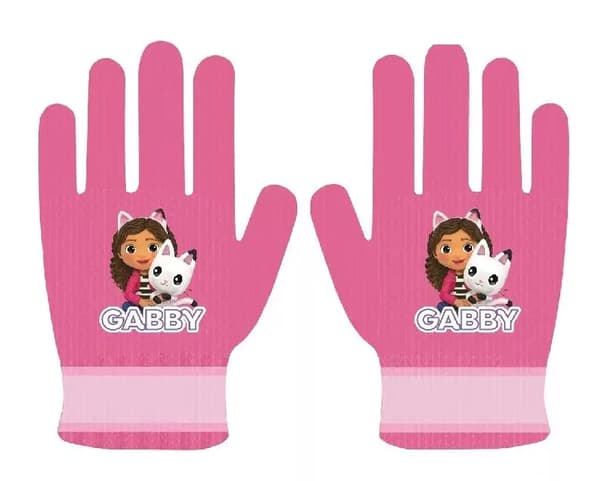 Gabbys Dockskåp Vantar Barnvantar – Gabbys Dockskåp Rosa_TF 50 50