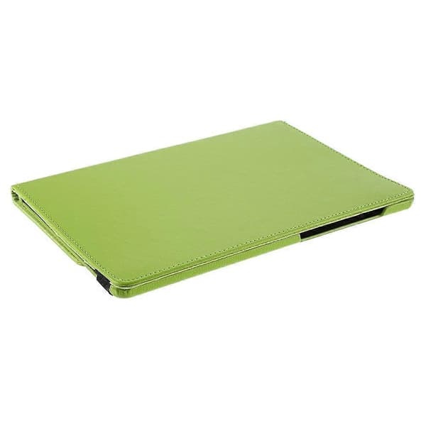 Etui til Samsung Galaxy Tab S10 FE+ Roterende Stativ PU Læder+PC Tablet Beskyttelse med Elastikbånd