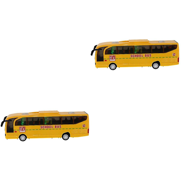 3 stk Simulerte Biler Leke Lyd Lys Bil Leke Barn Inertial Bil Leke (Tilfeldig Farge) 2stk 22X6.5CM 2pcs 22X6.5CM