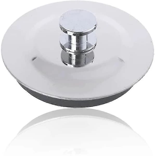 Badekarprop Vaskeprop i Rustfrit Stål med Håndtag til Køkken, Badeværelse, Vask og Badekar 42 til 45 mm